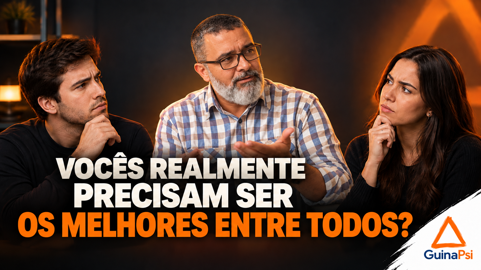 Você só precisa ser esforçado!